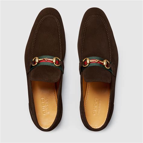 men's gucci horsebit loafer|Gucci suede horsebit loafer.